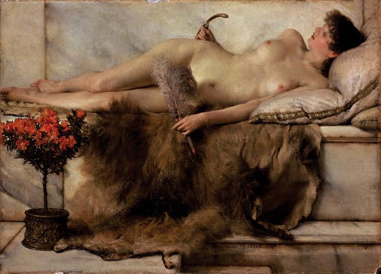 Alma-Tadema, Sir Lawrence Tepidarium (mk23) china oil painting image